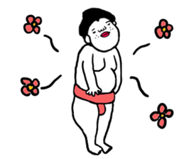 The world of the mysterious sumo sticker #8755707