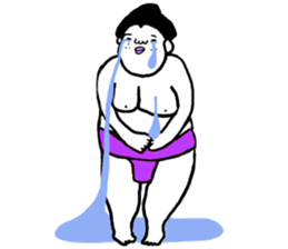 The world of the mysterious sumo sticker #8755712