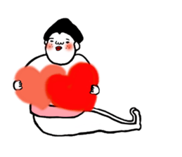 The world of the mysterious sumo sticker #8755724