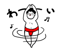 The world of the mysterious sumo sticker #8755731