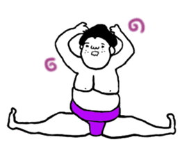 The world of the mysterious sumo sticker #8755736