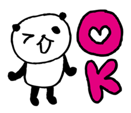 Gal language panda sticker #8755827