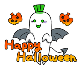 Japanese white radish 5 sticker #8756290