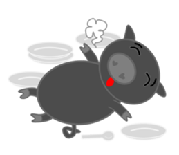 Curry loves black pig of Chelsea sticker #8757577