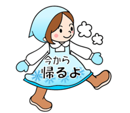 Warm stickers sticker #8757728