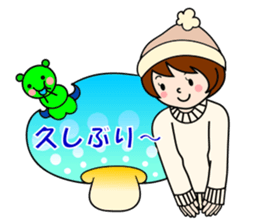 Warm stickers sticker #8757731