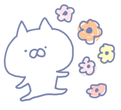 mikawa cat 3 sticker #8757855