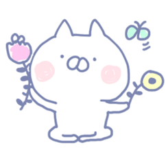 mikawa cat 3 sticker #8757856