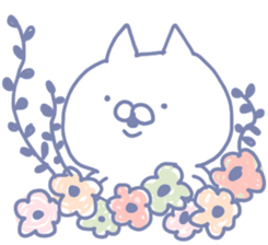 mikawa cat 3 sticker #8757857