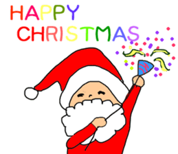 Merry Christmas nice night sticker #8758027