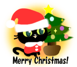 With cats, annual events. sticker #8758299