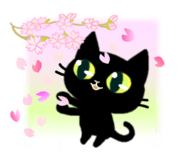 With cats, annual events. sticker #8758332