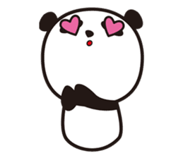 Upward Panda sticker #8758783