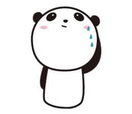 Upward Panda sticker #8758786