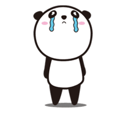 Upward Panda sticker #8758787
