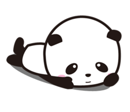 Upward Panda sticker #8758788
