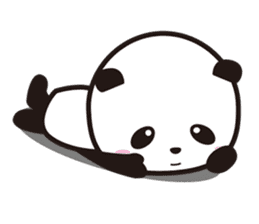 Upward Panda sticker #8758788