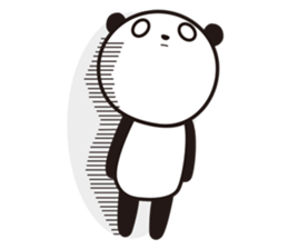 Upward Panda sticker #8758789