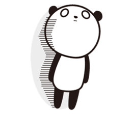 Upward Panda sticker #8758789