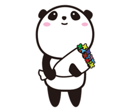 Upward Panda sticker #8758796