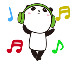 Upward Panda sticker #8758798