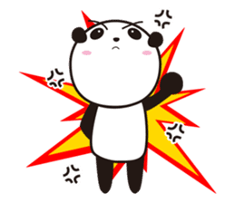 Upward Panda sticker #8758801