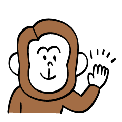 Monkey in Winter