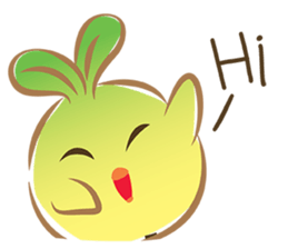 veggy chicky sticker #8759218