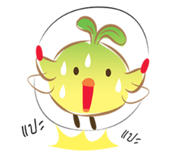 veggy chicky sticker #8759225