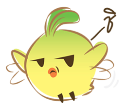 veggy chicky sticker #8759228