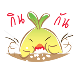 veggy chicky sticker #8759229