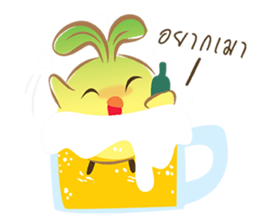 veggy chicky sticker #8759241