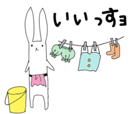 Rabbit evryday sticker #8759338