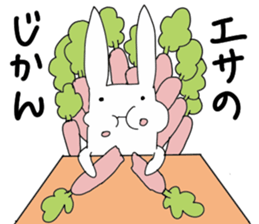Rabbit evryday sticker #8759339