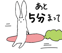 Rabbit evryday sticker #8759352