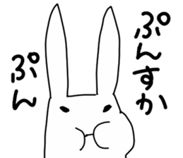 Rabbit evryday sticker #8759370