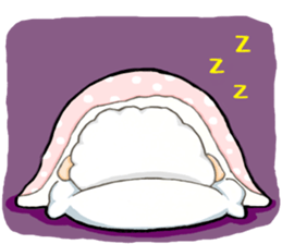 The lamb who like cotton candy sticker #8759805