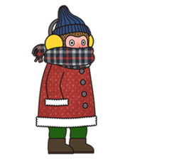 hasty monkey sticker #8759897