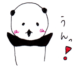 kawaii panda japanese sticker #8760105