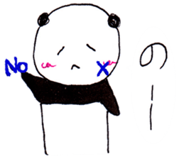 kawaii panda japanese sticker #8760108