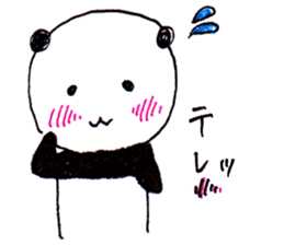 kawaii panda japanese sticker #8760110
