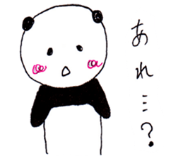kawaii panda japanese sticker #8760117