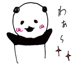 kawaii panda japanese sticker #8760119