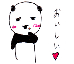 kawaii panda japanese sticker #8760120