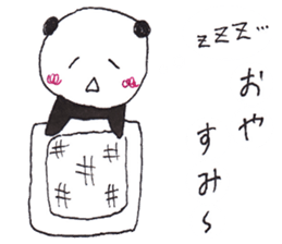 kawaii panda japanese sticker #8760123