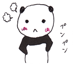 kawaii panda japanese sticker #8760127