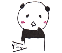 kawaii panda japanese sticker #8760131