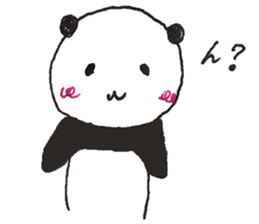 kawaii panda japanese sticker #8760132