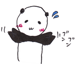 kawaii panda japanese sticker #8760135