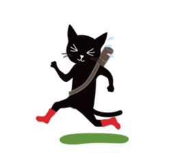 The black cat "Mee" #3 sticker #8760317